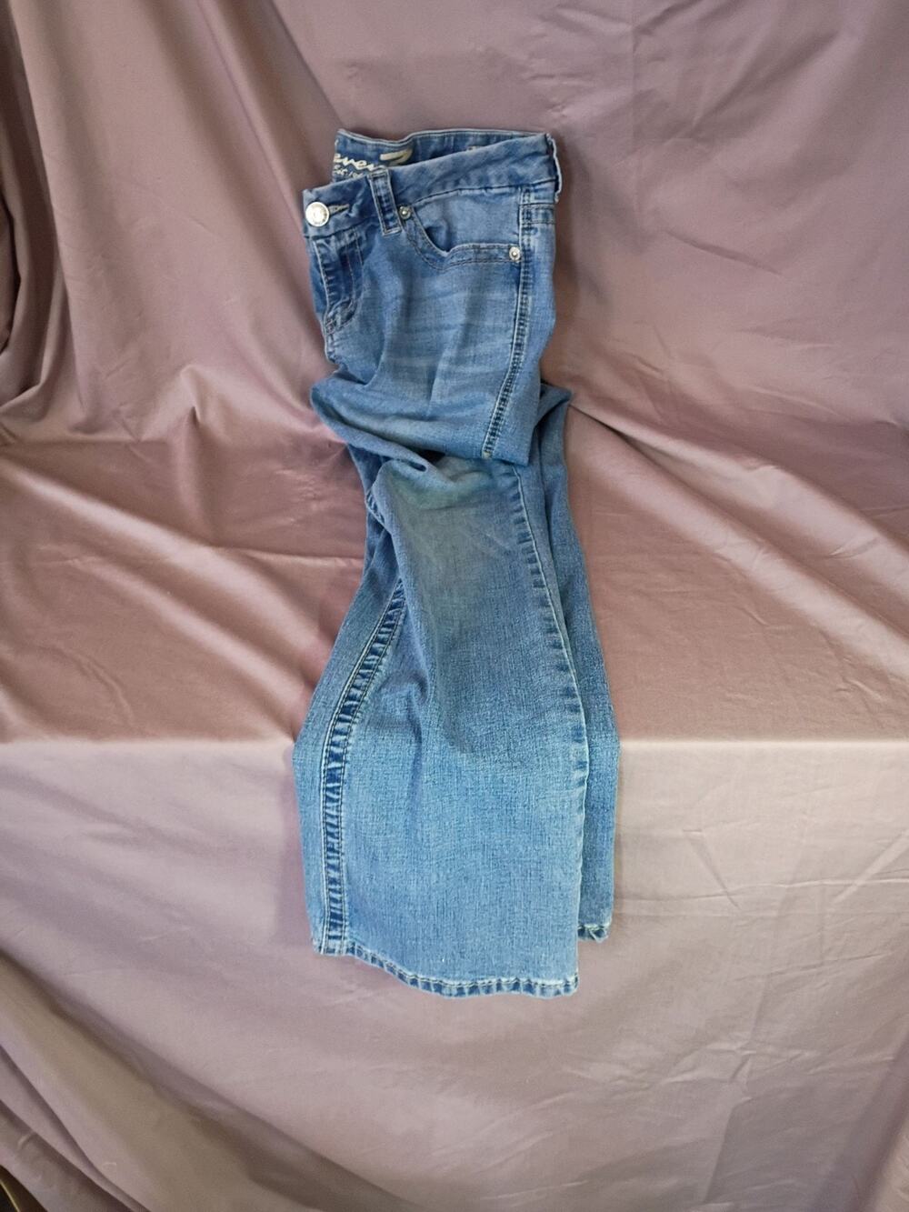 Seven7 Slim Bootcut Blue Jeans Size 12